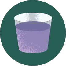 Illustration of the liquid form of ZYRTEC® Cetirizine
