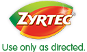ZYRTEC® Logo with the text 