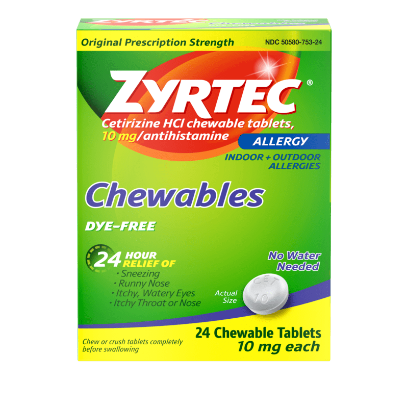 Zyrtec Dosing Adult & Children's Cetirizine | ZYRTEC®