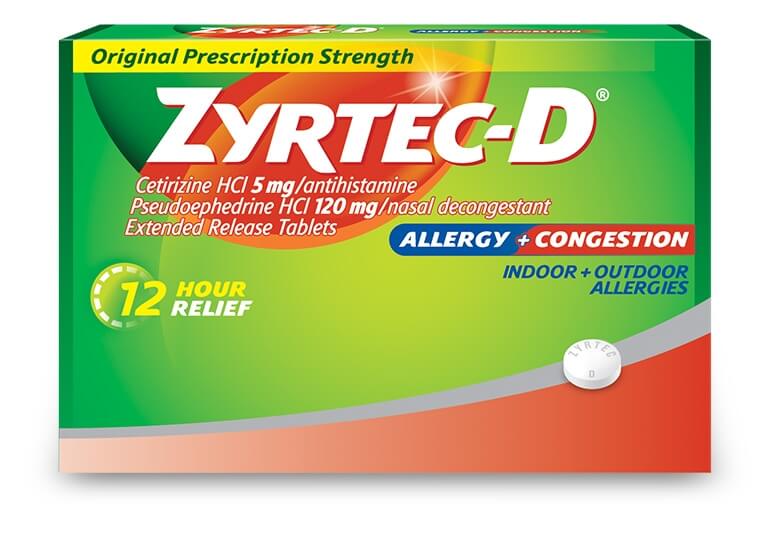 Medicine Decongestant | ZYRTEC®