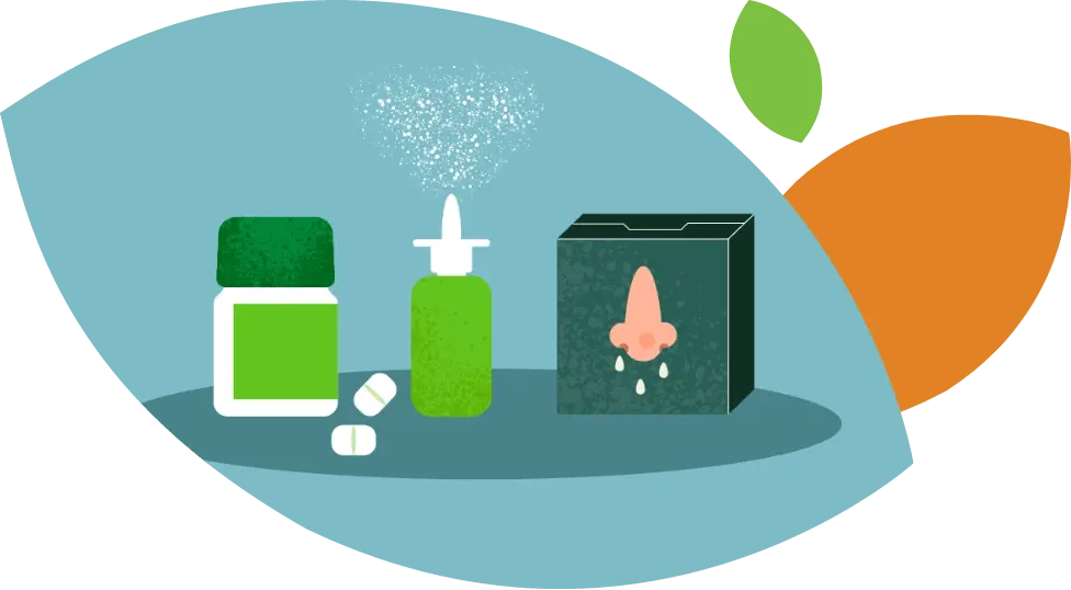 Diferentes tipos de medicamentos para la alergia en adultos