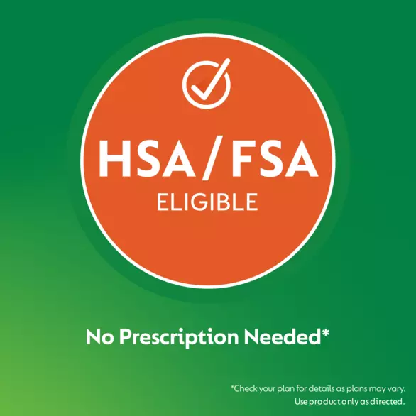 Zyrtec Oral Dissolve Tablets can be found over the counter, no prescription needed, and they are eligible for HSA / FSA spend. 