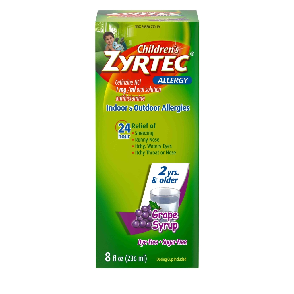 Children's ZYRTEC® Allergy with Cetirizine HCl | ZYRTEC®