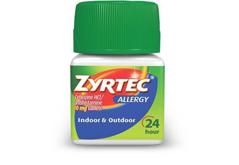 ZYRTEC® Tablets for Allergy Symptom Relief | ZYRTEC®