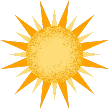 The sun